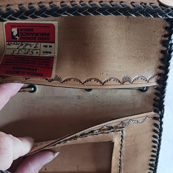 LIKE NEW!! Genuine 100% Leather Wallet Women's Rosie - Picture 11 of 16